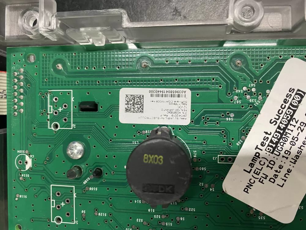 Electrolux A03965804 5304515232 A03965804d Dryer Control Board AZ18269 | BKV39