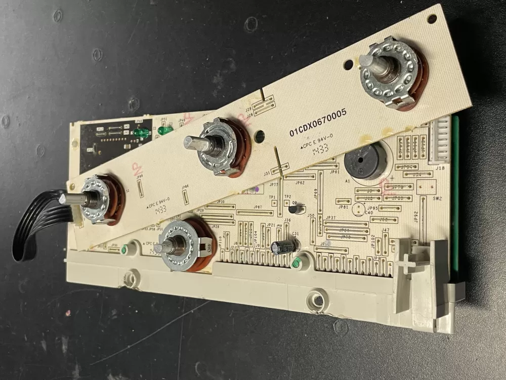 GE 175D5261G040 EBX1129P004 WH12X10614 Washer Control Board