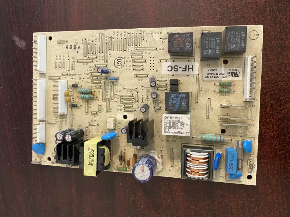 GE EBX1110P002 200D6221G025 WR55X11072 Refrigerator Control Board