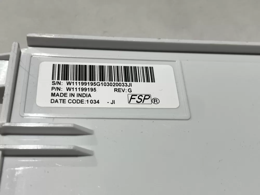 Whirlpool W11199195 Washer Control Board AZ119259 | Wm2199