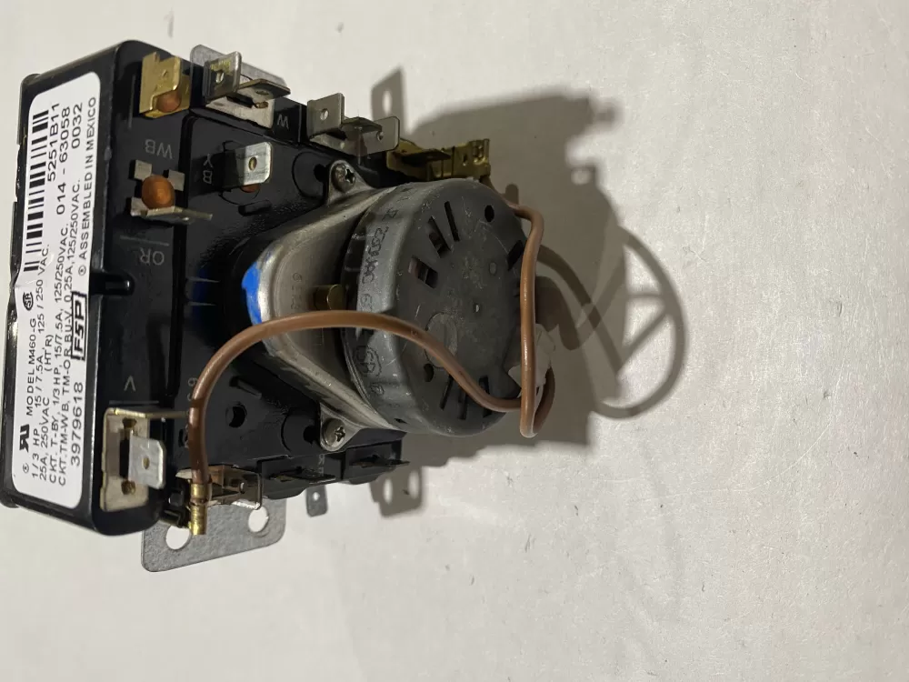 Whirlpool Amana Admiral AP6009056 3979618 3979618R Dryer Timer AZ184384 | BK195