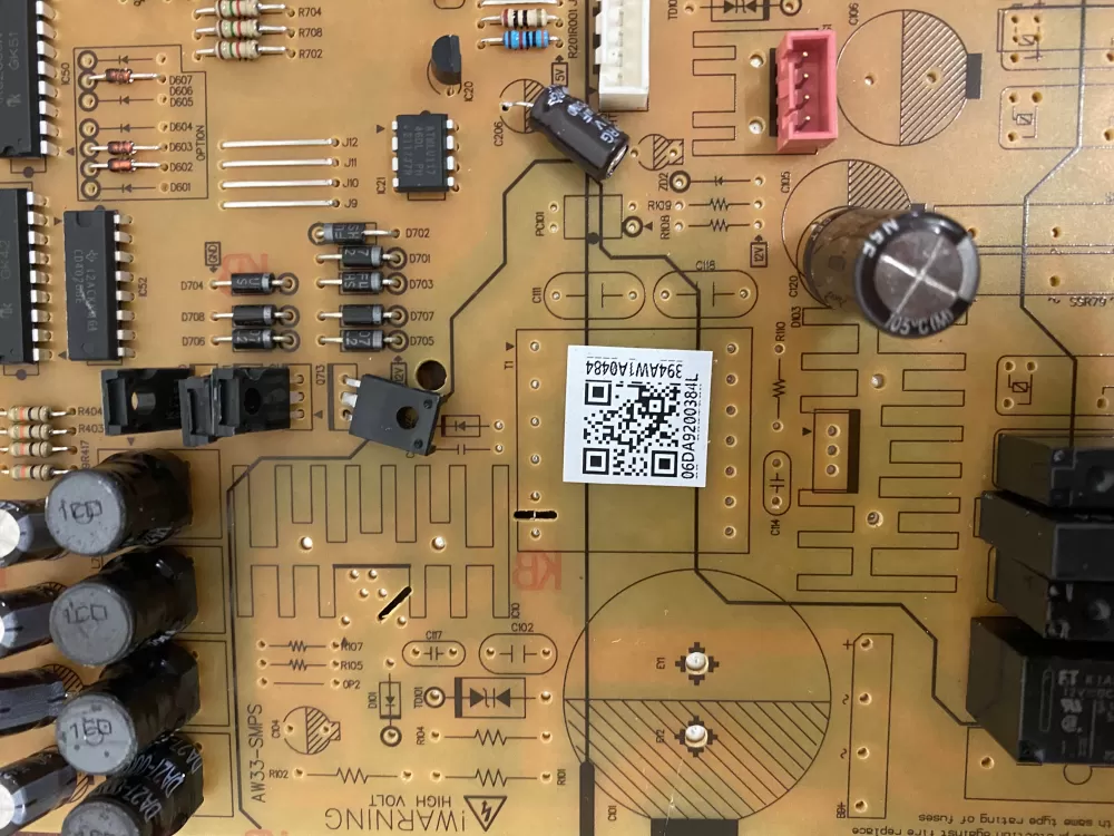 Samsung DA92 00384L DA9200384L Refrigerator Control Board AZ38595 | BK1318