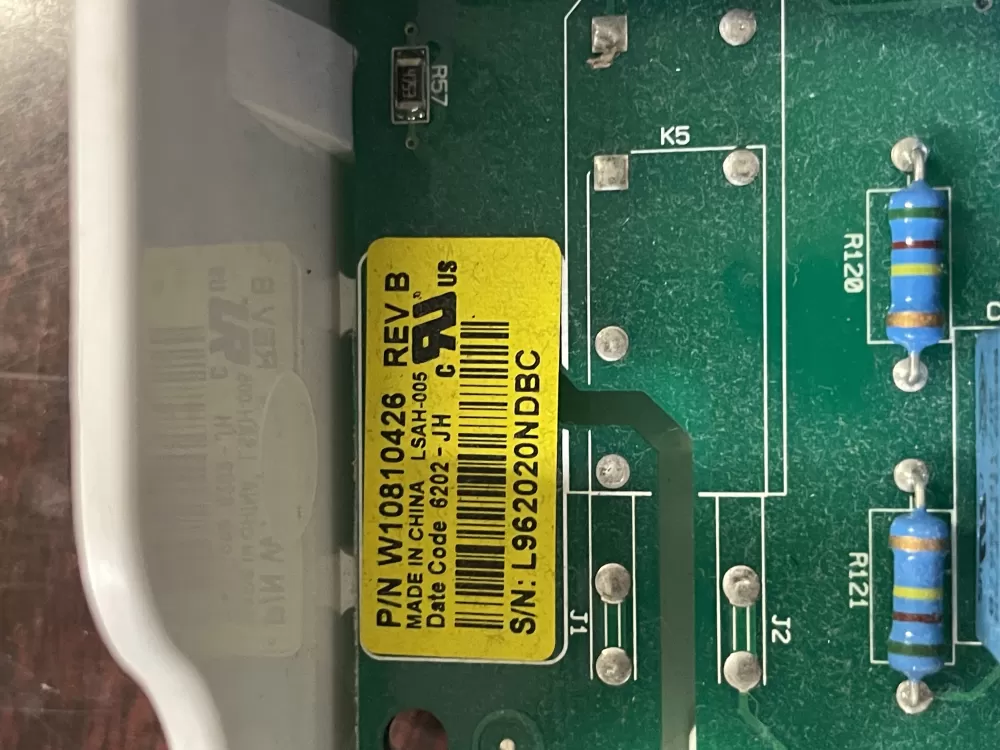 Whirlpool Maytag W11537215 W10875487 Dryer Control Board AZ40678 | Wm1709