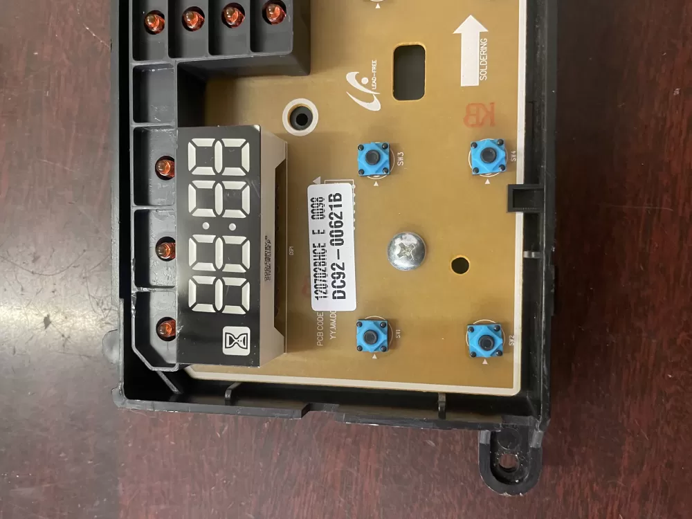 Samsung DC92 00619B DC41 00166A Dryer Control Board AZ36933 | KMV327