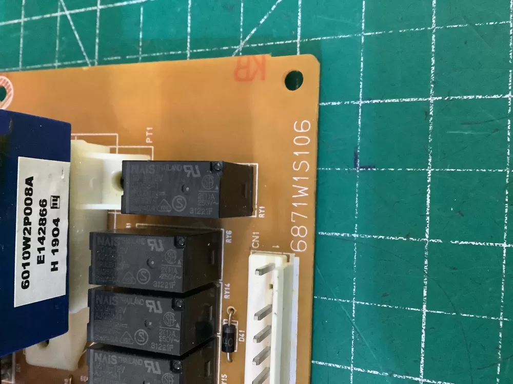 6871W1S106B Microwave Control Board AZ208701 | NR1833