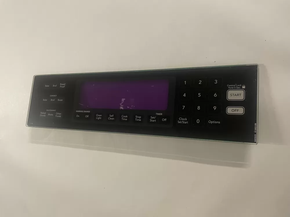 KitchenAid Whirlpool 9761566 Range Control Board Touch Panel AZ129074 | KMV730