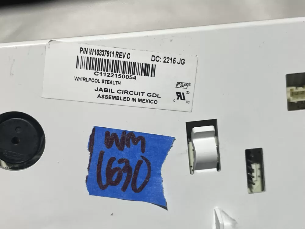 Whirlpool Maytag Amana Refrigerator Control Board AZ107401 | Wm1630