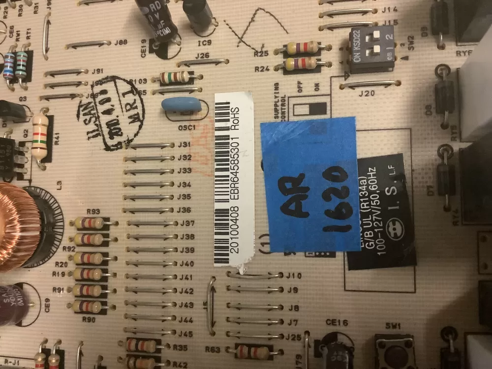 LG Kenmore EBR64585301 Refrigerator Control Board AZ209566 | AR1620