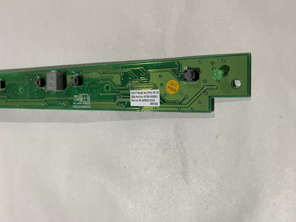 GE 197D4143G001 Wr55x10224 Refrigerator Control Board AZ141588 | BK1202