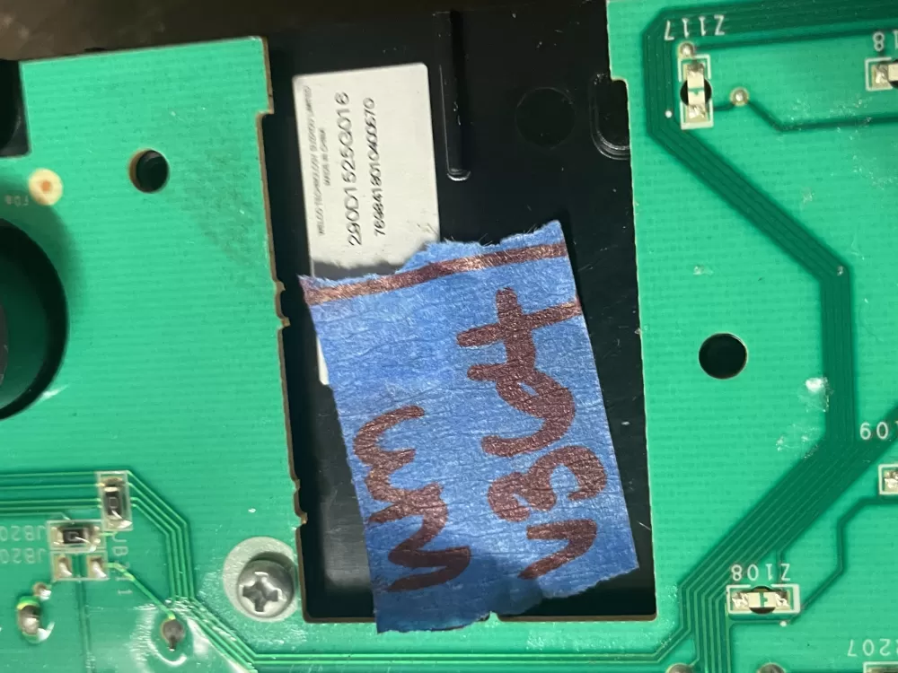 GE 290D1525G016 Washer Control Board AZ45001 | Wmv115