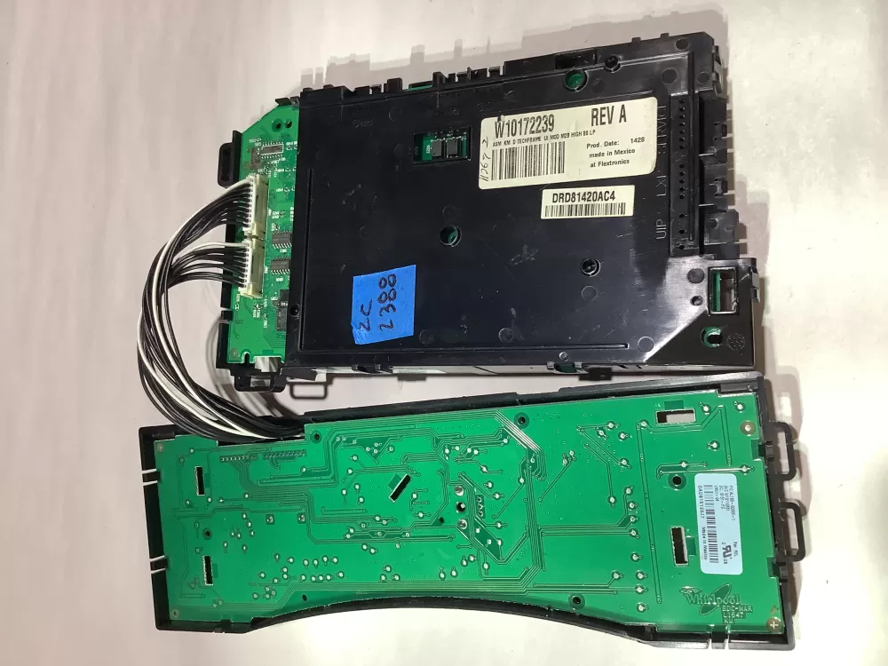 Whirlpool  KENMORE 461970230642  W10172239  4619 702 30691  461970230711  4619 702 30461  4619 702 30692  4619 702 30702  340246  4619 702 30662  W10246782  W10121375  461970230642  W10172227  W10110646  W10023340  Wpw10023340  461970238151  461970238163  W10206030  W10023340  W10300038  W10339968  W10172245  4619 702 30641  461970230641  461970230662  461970230642 Washer Control Board