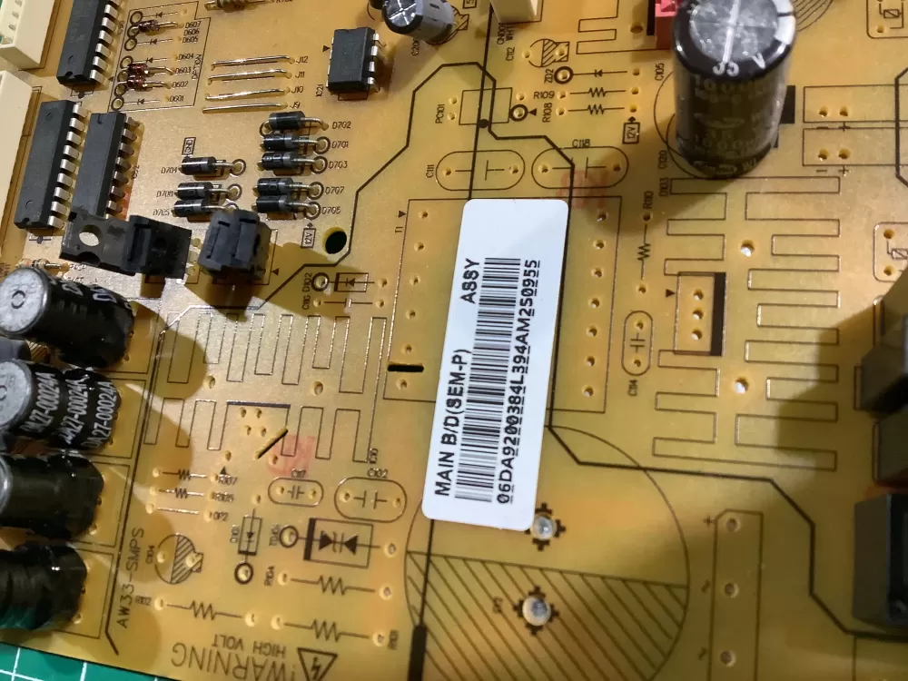 Samsung DA92 00384L DA9200384L Refrigerator Control Board AZ151112 | NR1379
