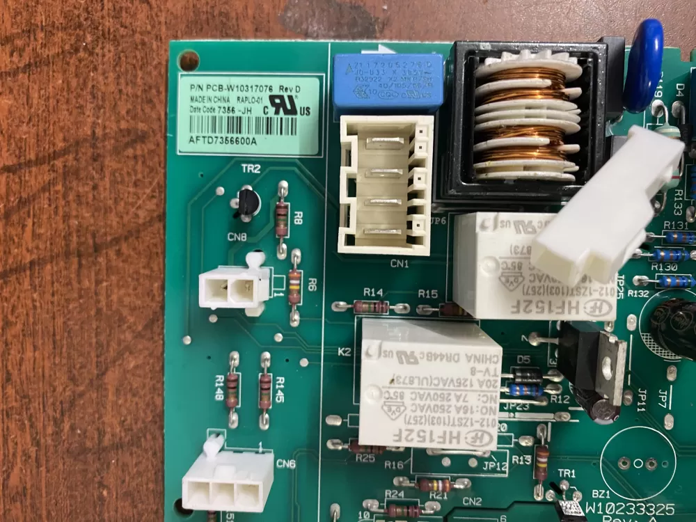 Whirlpool Kenmore W10205552 Refrigerator Control Board AZ98515 | BK1408