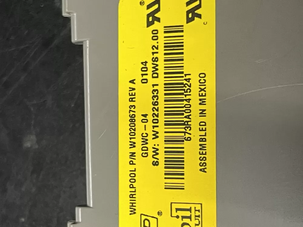 Whirlpool Maytag KitchenAid Dishwasher Control Board AZ3060 | Wm1143