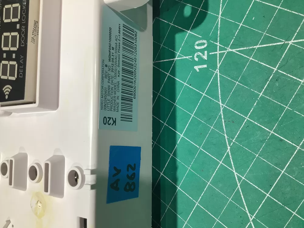 GE 00N32450401 Washer Control Board AZ185382 | AV862