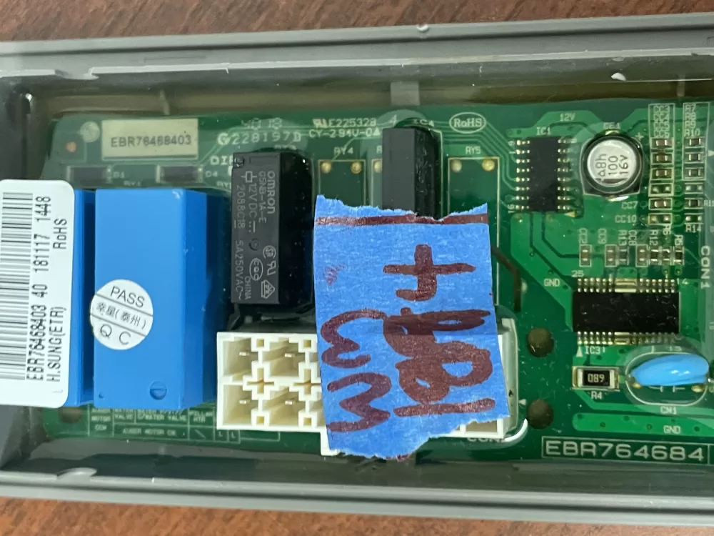 LG EBR76468403 Refrigerator Control Board AZ52301 | Wm1894