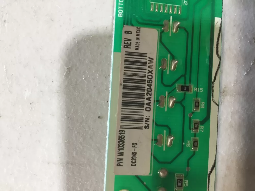 Whirlpool W10336519 Refrigerator Control Board AZ49082 | NR1794