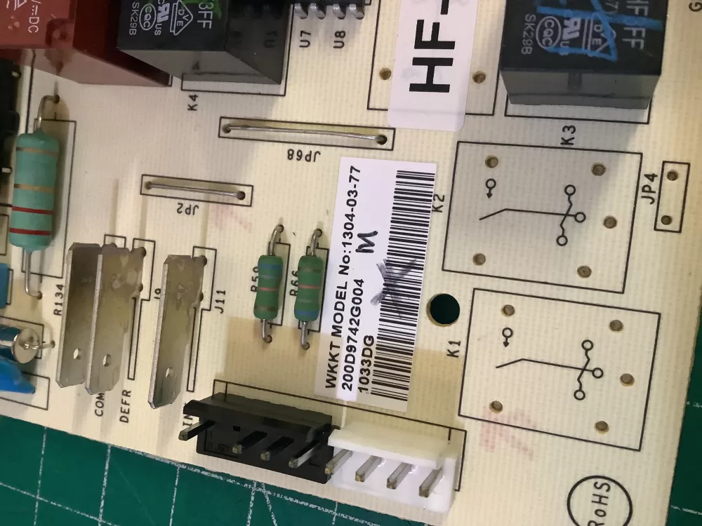 GE EBX1110P002 200D49742G004 WR55X10996 Fridge Control Board AZ208052 | NR89
