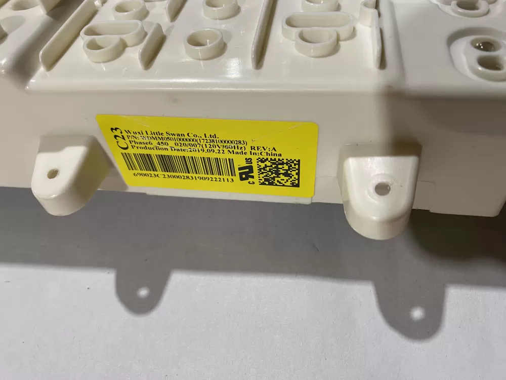 GE WH12X27293 AP6331887 4588076 PS12343360 WDMM0501000000 17238100000283 Washer Control Board