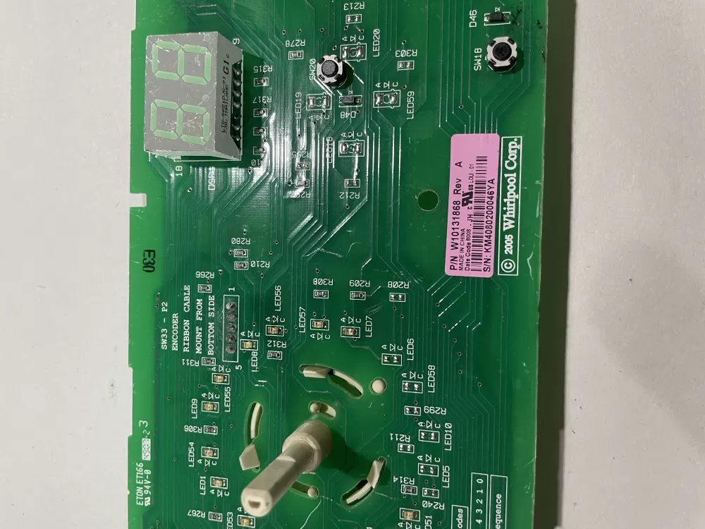 Whirlpool Kenmore W10131868 W10131874 Washer Control Board AZ170749 | KM447