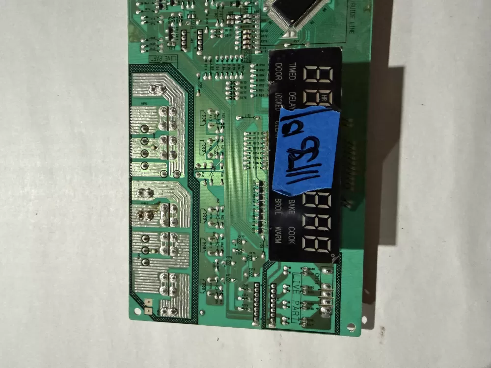 LG Oven EBR74632605 Display Control Board AZ225800 | KMV136