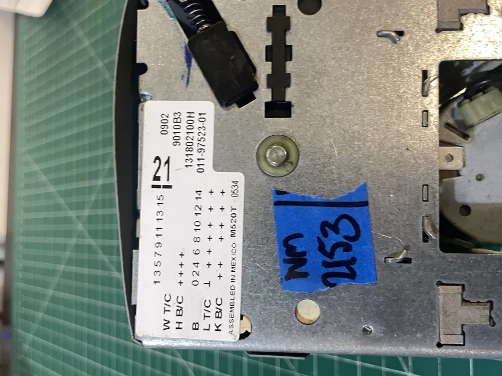 Frigidaire 131802100H Washer Timer AZ200790 | Wm2153