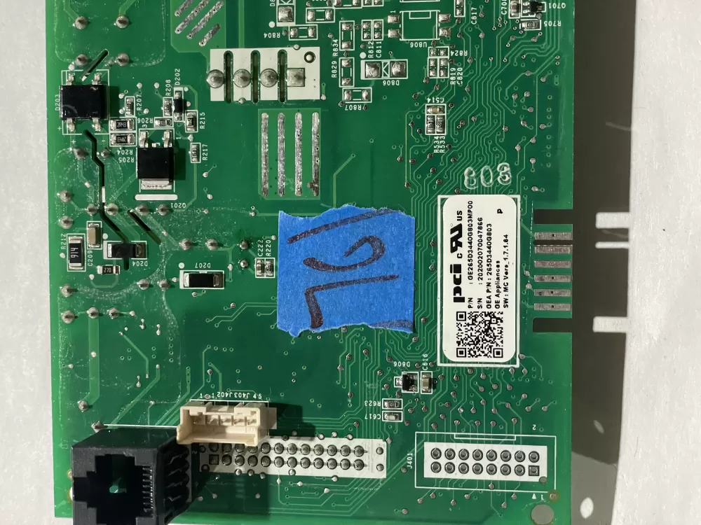 GE 265d3440g803 260 Dishwasher Control Board AZ194790 | KM76