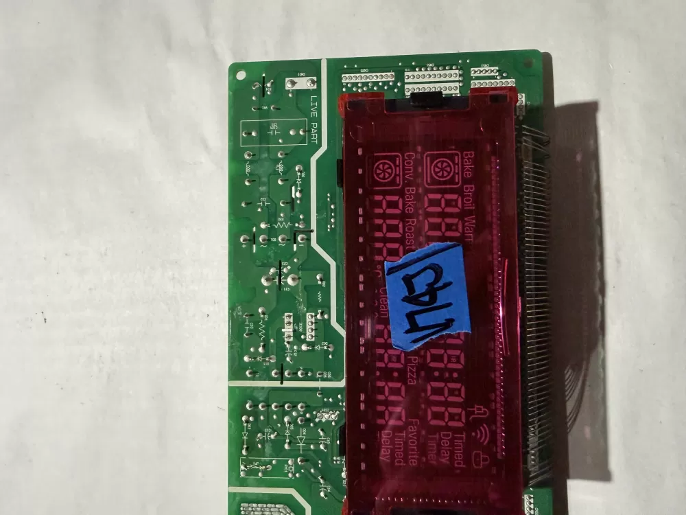LG EBR80595308 Range Oven Control Board UI Display AZ225669 | KMV743