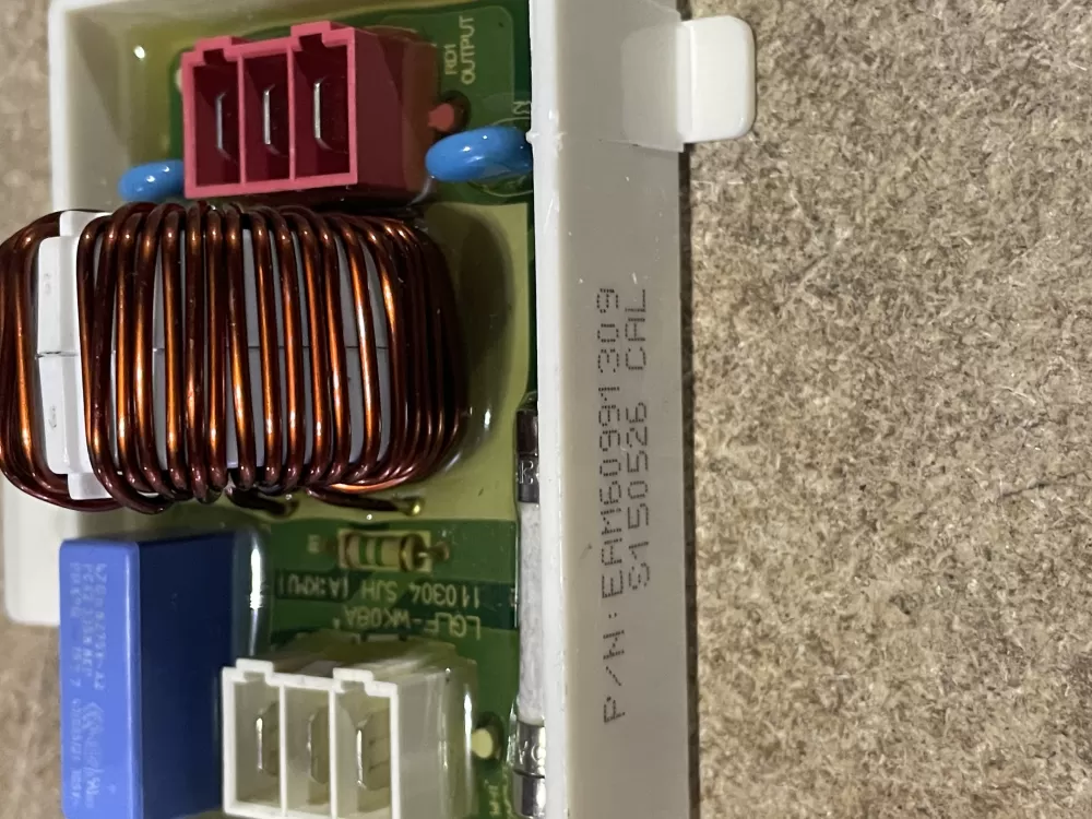 LG AGF75999909 EAM60991309 Washer Control Board Noise Filter AZ25041 | KM35