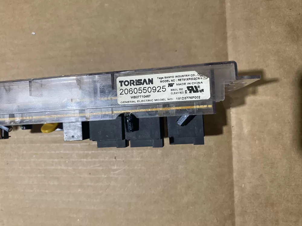 Kenmore Hotpoint GE WB27K10214 Range Control Board AZ78381 | BK658