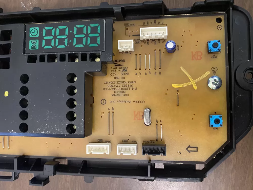 Samsung DC92 01607C Dryer Control Board User Interface AZ91671 | BK1663