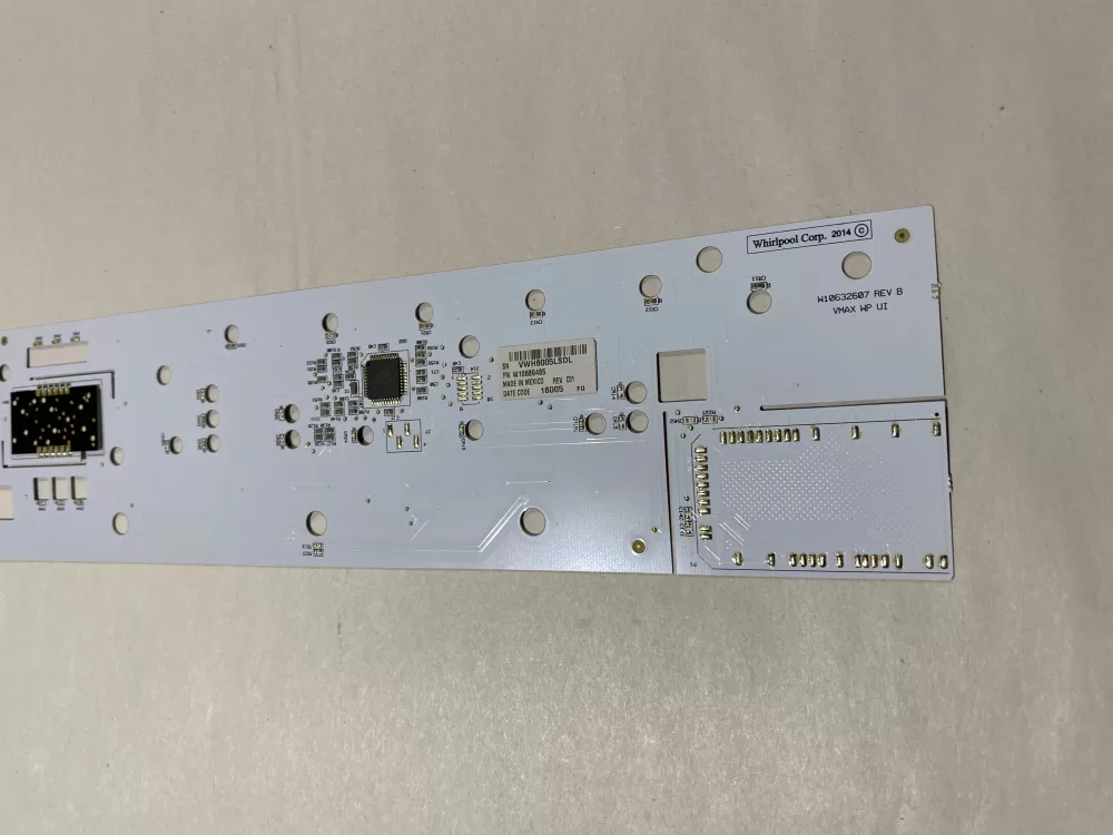 Whirlpool W10689465 Washer Control Board Interface AZ140997 | BKV748
