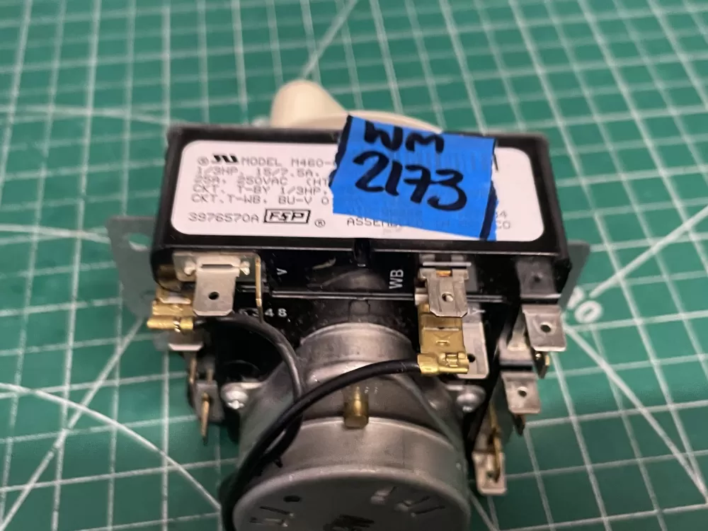 Whirlpool 3976570A Dryer Timer AZ203778 | Wm2173