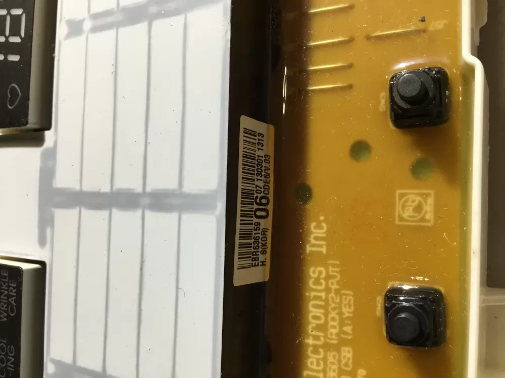 LG EBR63615906 Dryer Control Board AZ40856 | NRV408