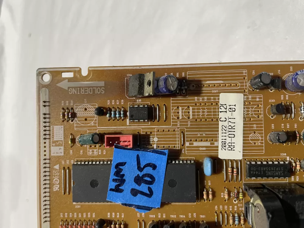 Samsung RA-OTR7T-01 Microwave Control Board AZ123601 | Wm285