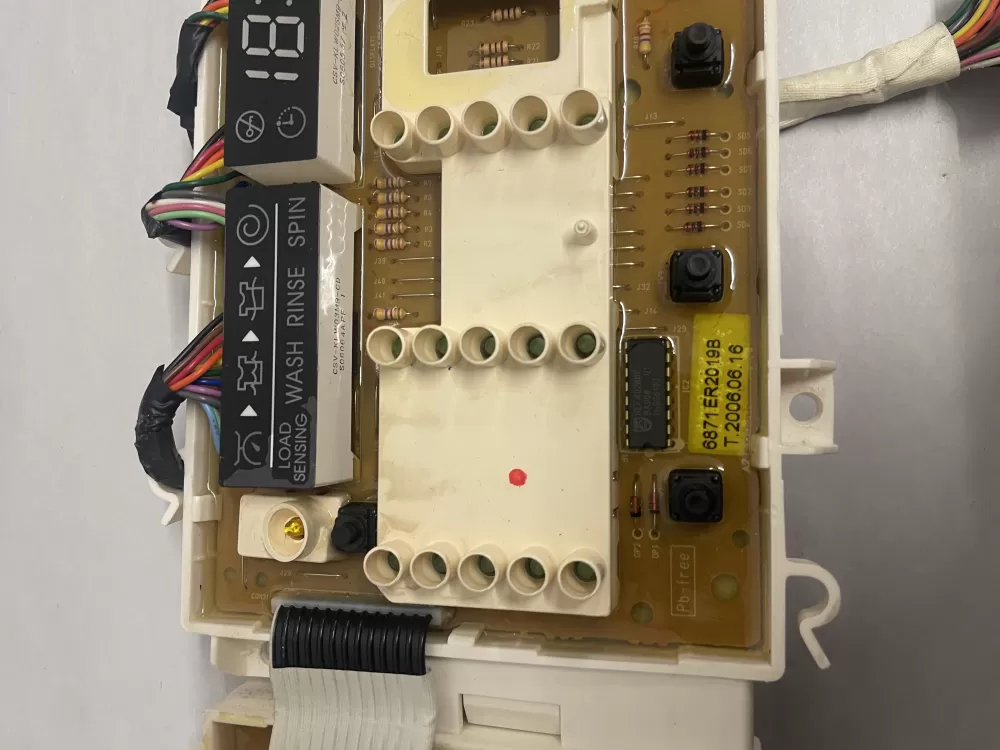 LG 6870EC9230A 6871ER2019B Washer Control Board AZ208207 | KMV720