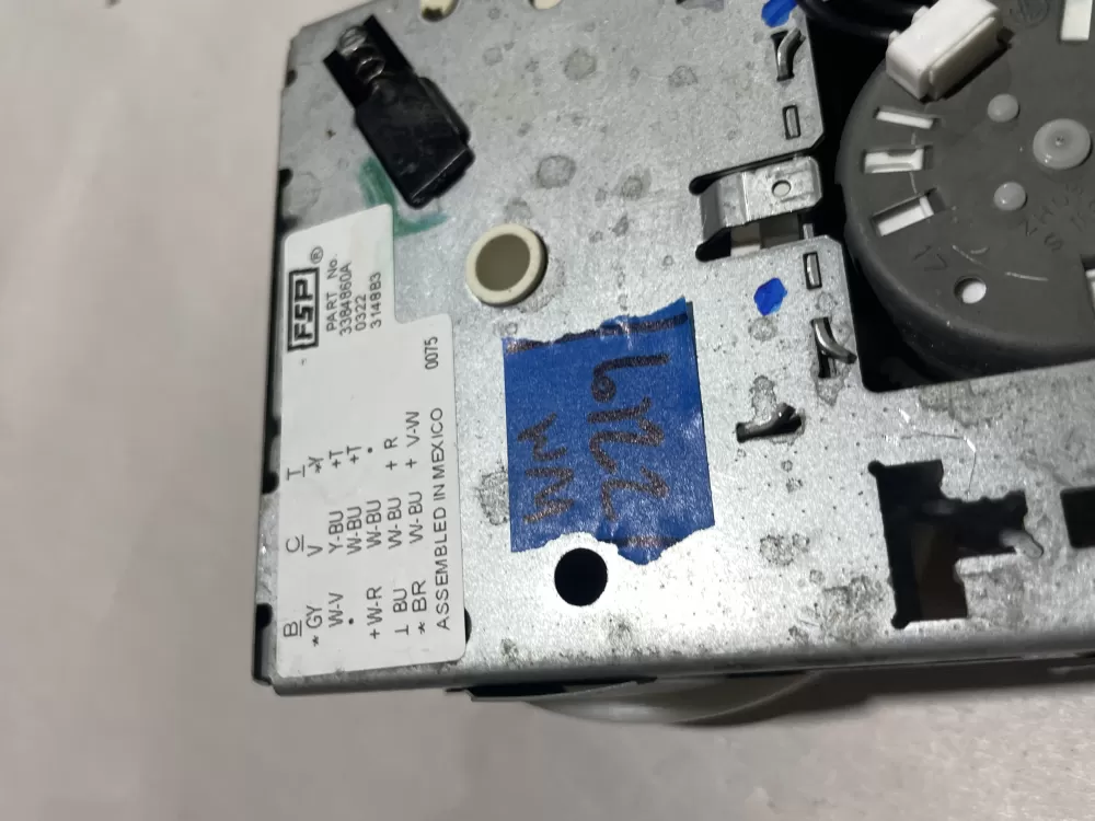 Whirlpool Roper Kenmore 3384860A 3384860 Dishwasher Timer AZ136591 | Wm2219