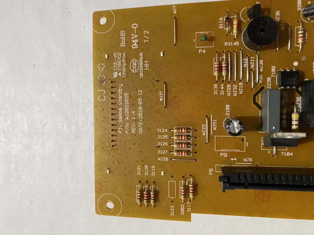 Whirlpool Maytag W10831030 W10849829 Microwave Control Panel AZ199746 | BK2789