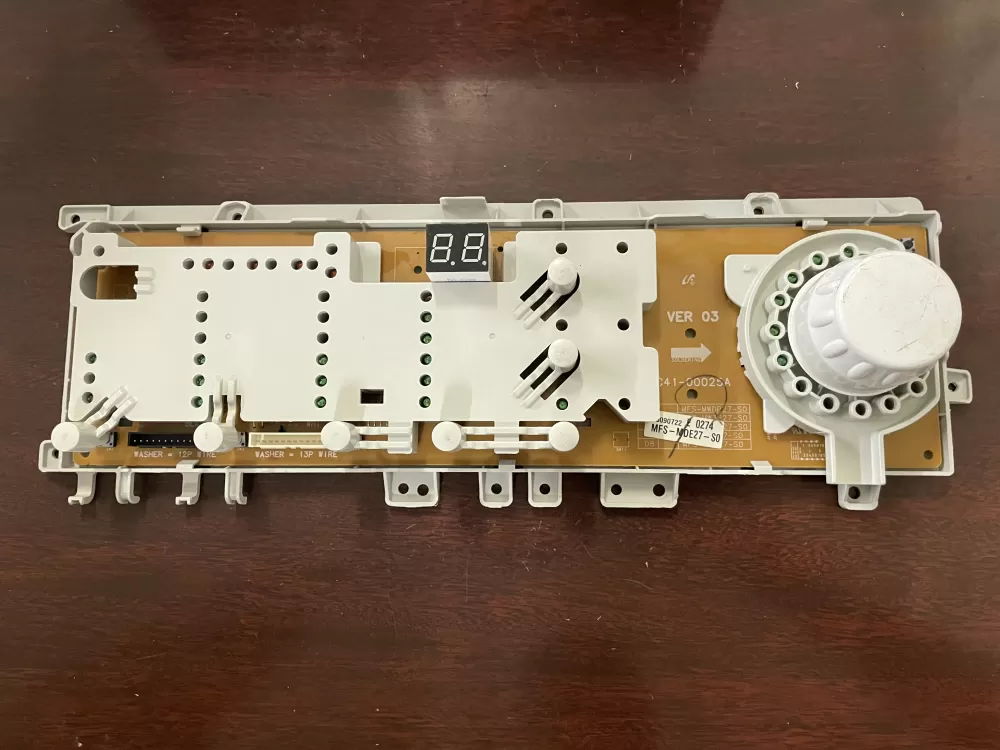 Samsung DC92-00124A  DC41-00025A  AP4336556  2073649 Dryer UI Control Board