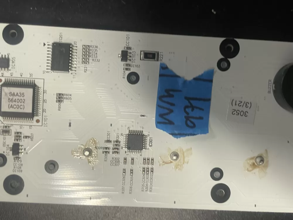 LG EBR72955401 Refrigerator Control Board AZ23667 | WM971