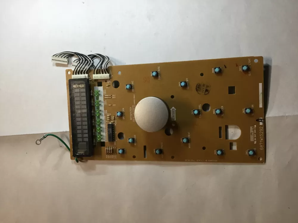 LG 6871W1S292A 6870W1A292A Microwave Oven Control Board AZ98251 | 2024