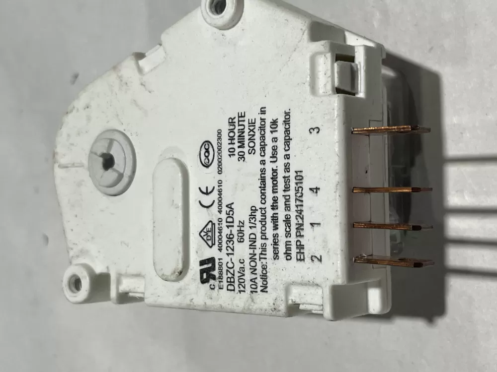  1236 1D5A Refrigerator DBZC Defrost Timer AZ149683 | Wm855