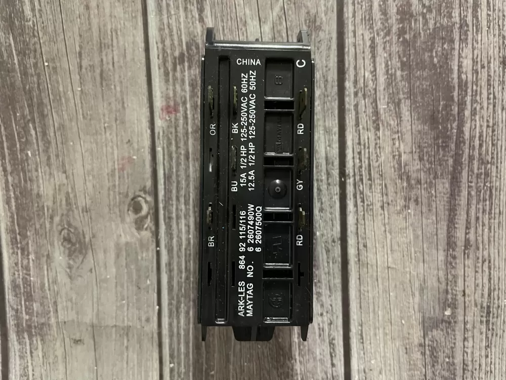 Maytag 6 2607490W Washer Speed Switch AZ76233 | KM1721