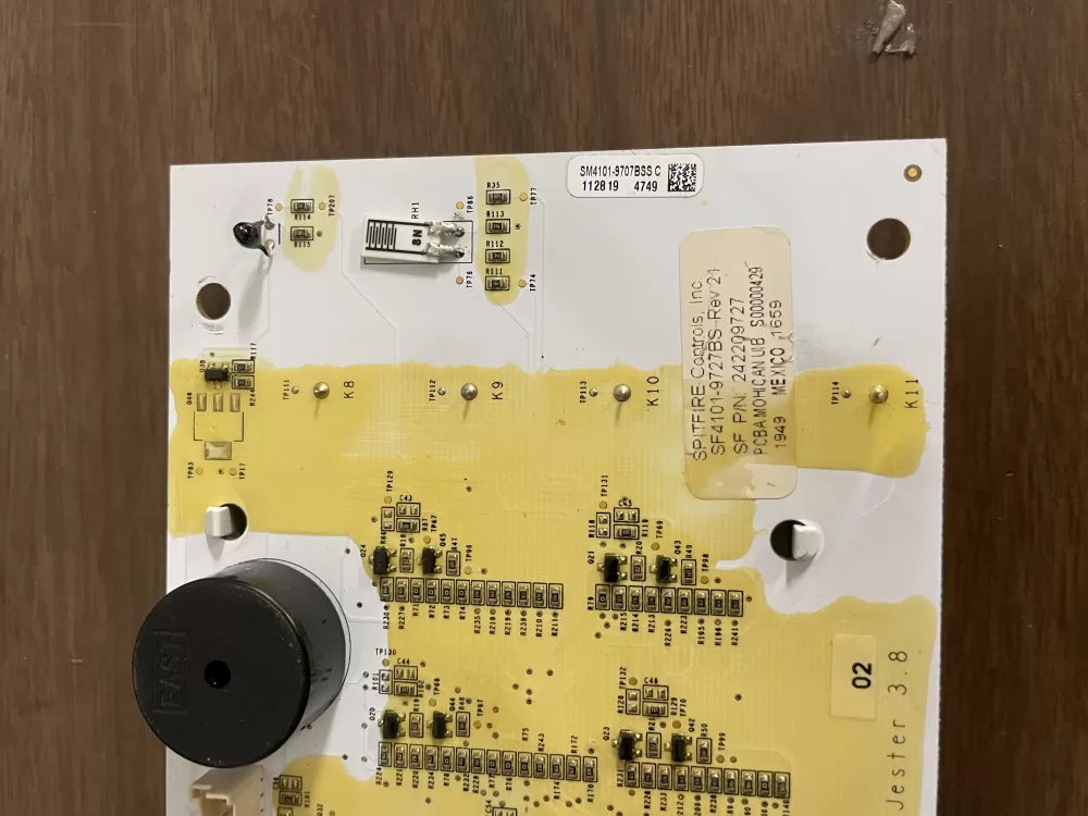 Electrolux 242209727 Refrigerator UI Display Control Board AZ69834 | KM1638