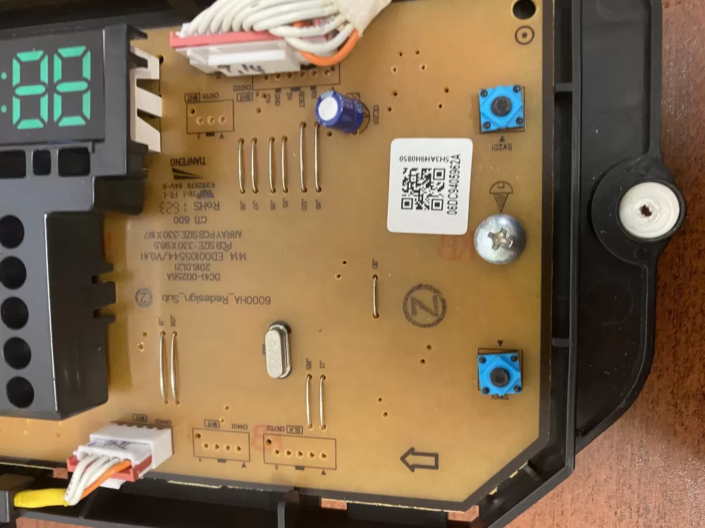 Samsung DC94-05962A Washer Control Board Main Panel AZ48789 | BK1797