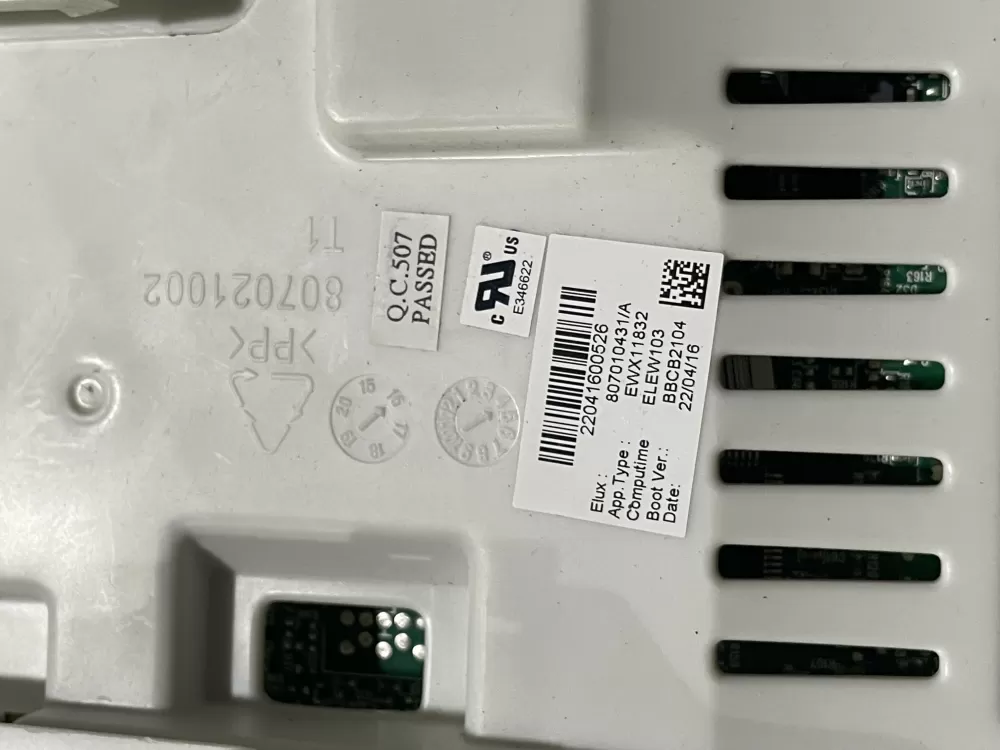 Electrolux 807010431 Washer Control Board Main AZ189832 | KM641