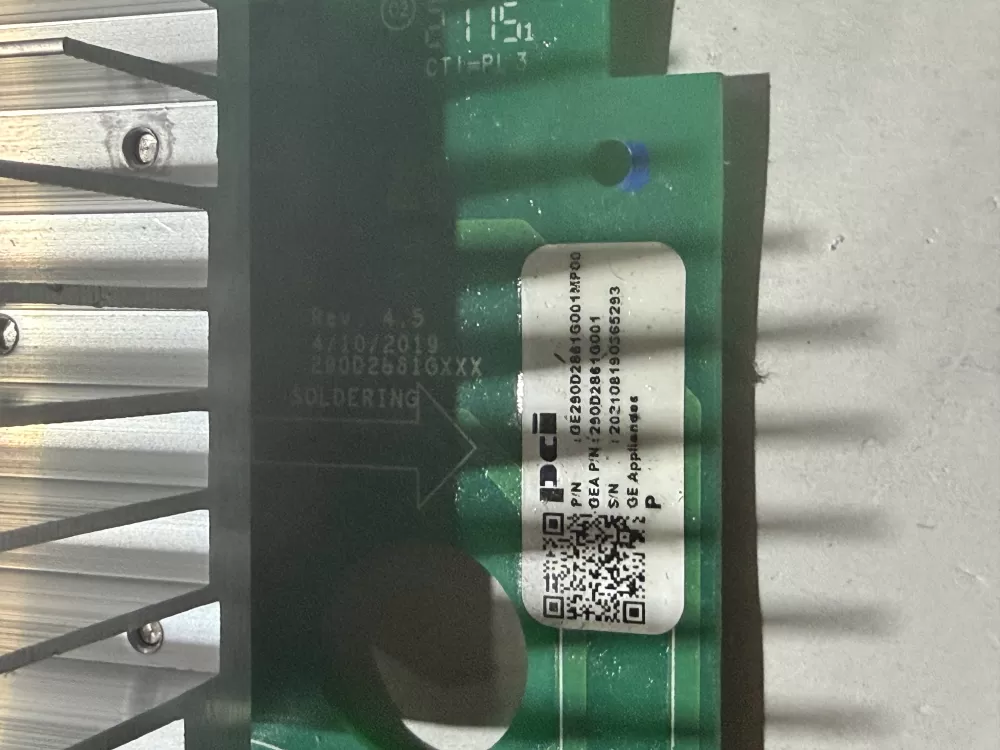 GE 290D2861G001 WH22X29049 Washer Control Board AZ214876 | KMV793