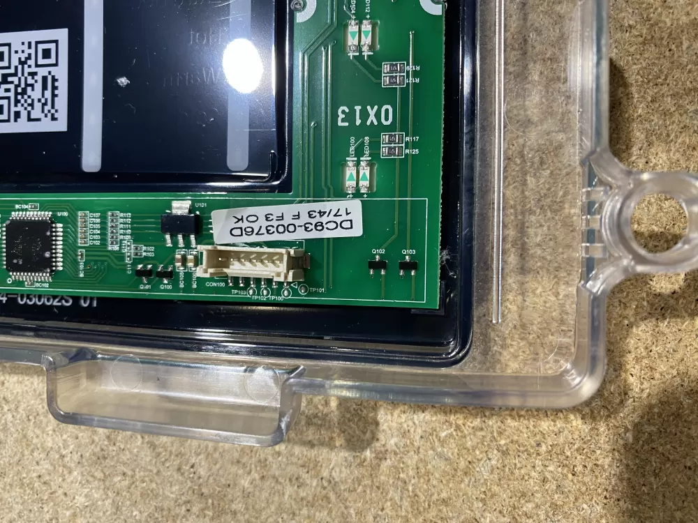 Samsung DC92-01607J DC94-06643A Dryer UI Control Board AZ65536 | BK2109