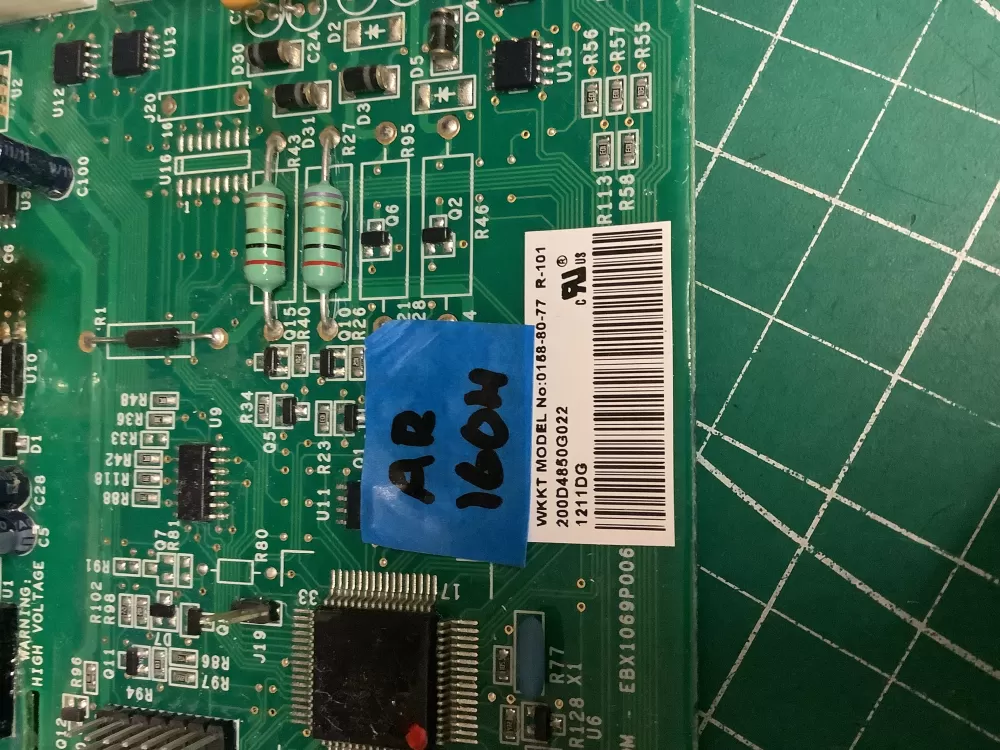 GE 200D6221G028 EBX1110P002 Refrigerator Control Board AZ210703 | AR1604