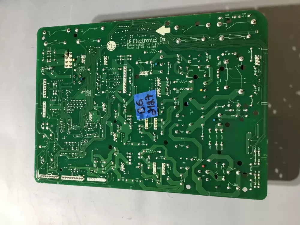 LG EBR76519514 Dryer Control Board AZ115528 | BG2127